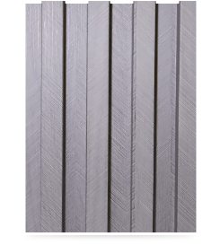 BDA-RP08 Painel Ripado Cinza Platinum