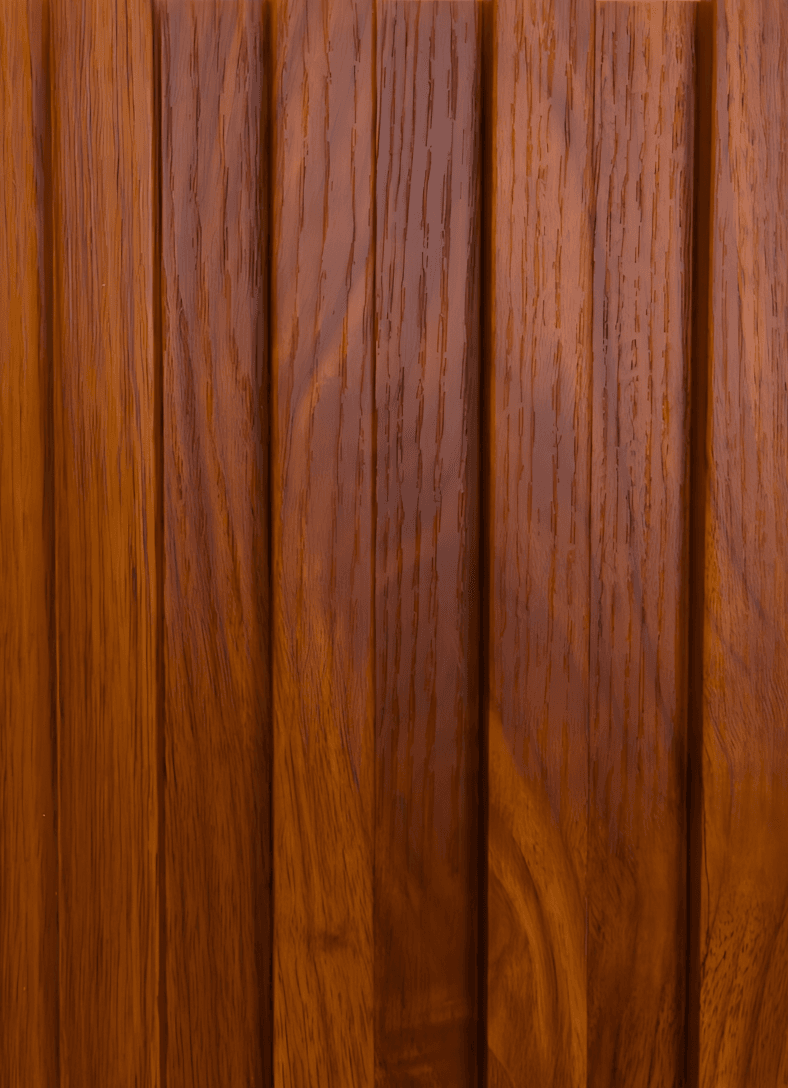 BDA-RP02 Painel Ripado Mogno da Amazônia