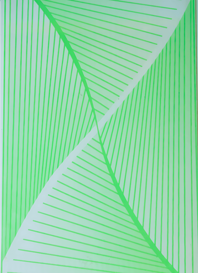 BDA 04 Painel Alto Brilho Verde Losango